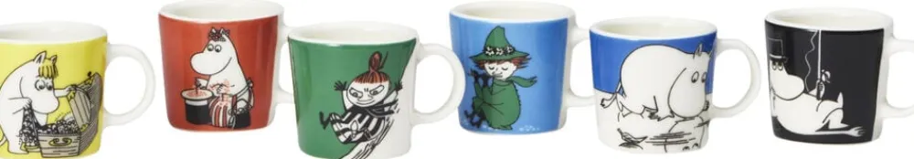 Moomin Arabia MUMI MINIKRUS SÆT 6 STK