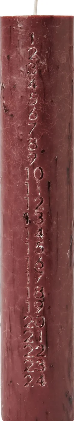 Ferm Living Mura Advent Candle - Dark Grape