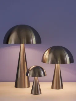 Hübsch Mush Portable Lamp Nickel