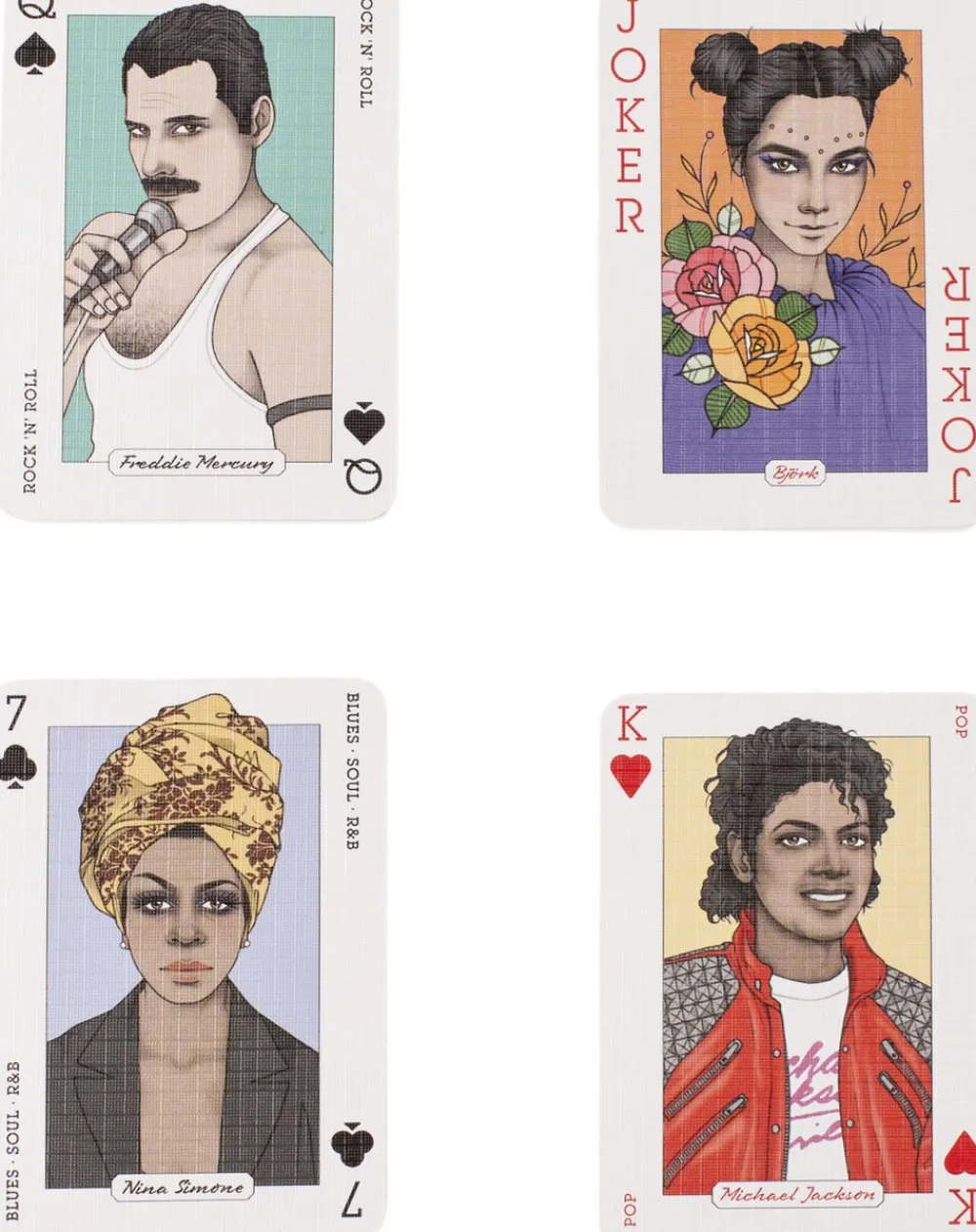Børn New Mags MUSIC playing Cards