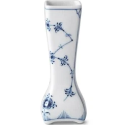 MUSSELMALET RIFLET LILLE VINTAGE VASE 12 CM>Royal Copenhagen Discount