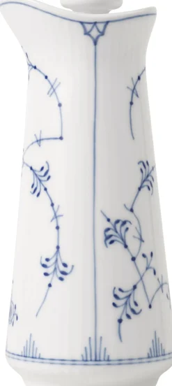 Royal Copenhagen Musselmalet Riflet Olie- og Eddikeflaske, 13,5 cm