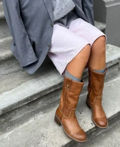 Copenhagen Shoes MY GOOD VIBES Cognac Sale