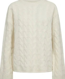 Myrna 5 Langærmede striksweater - 100% Uld RWS>Magasin du Nord Collection Hot