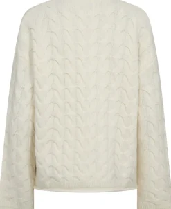 Myrna 5 Langærmede striksweater - 100% Uld RWS><noscript><img width=