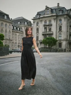 Dame Neo Noir Myrna S Voile Dress