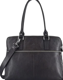 ADAX Napoli handbag Gerda 14 Mørkebrun Online