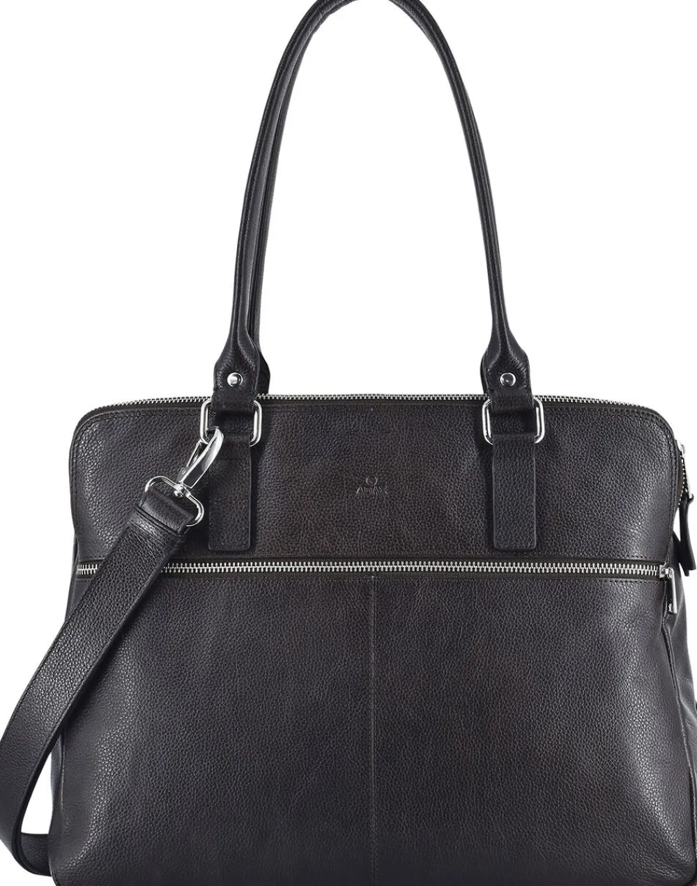 ADAX Napoli handbag Gerda 14 Mørkebrun Online