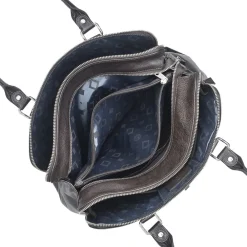 ADAX Napoli handbag Gerda 14 Mørkebrun Online