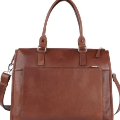 ADAX Napoli working bag Lulu 14 Caramel