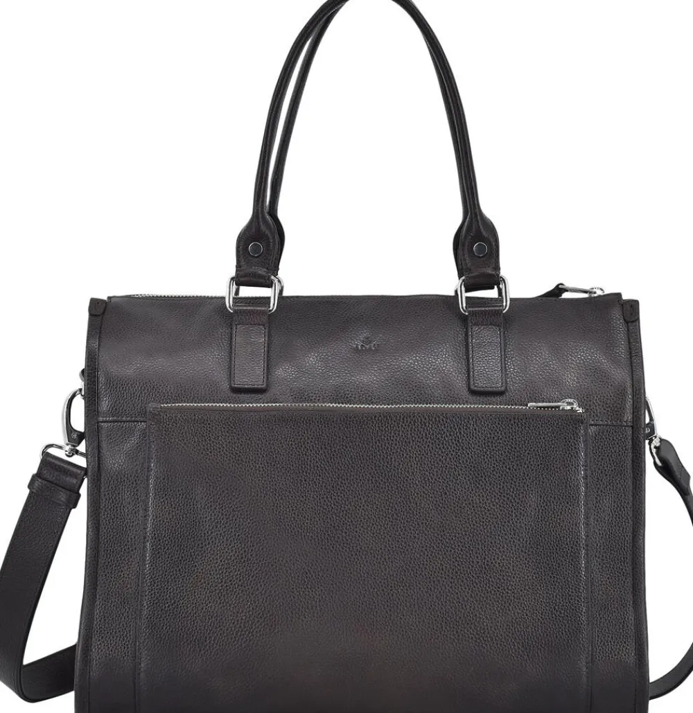 ADAX Napoli working bag Lulu 14 Mørkebrun Discount