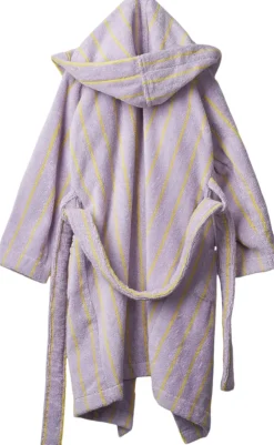 Bongusta Naram Kids Bathrobe Lilac & neon yellow Best