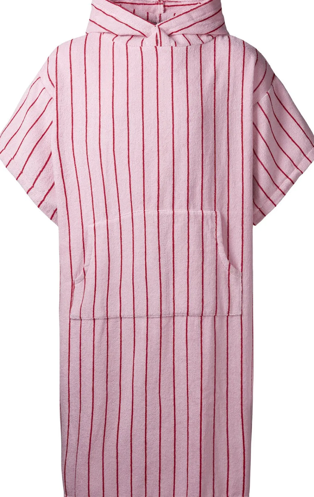 Dame Bongusta Naram Poncho - baby pink & ski patrol