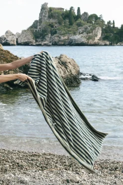 Bongusta Naram Wash Cloth Sea foam & deep teal Online