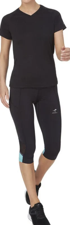 Energetics Natalja Trænings T-shirt Sort New