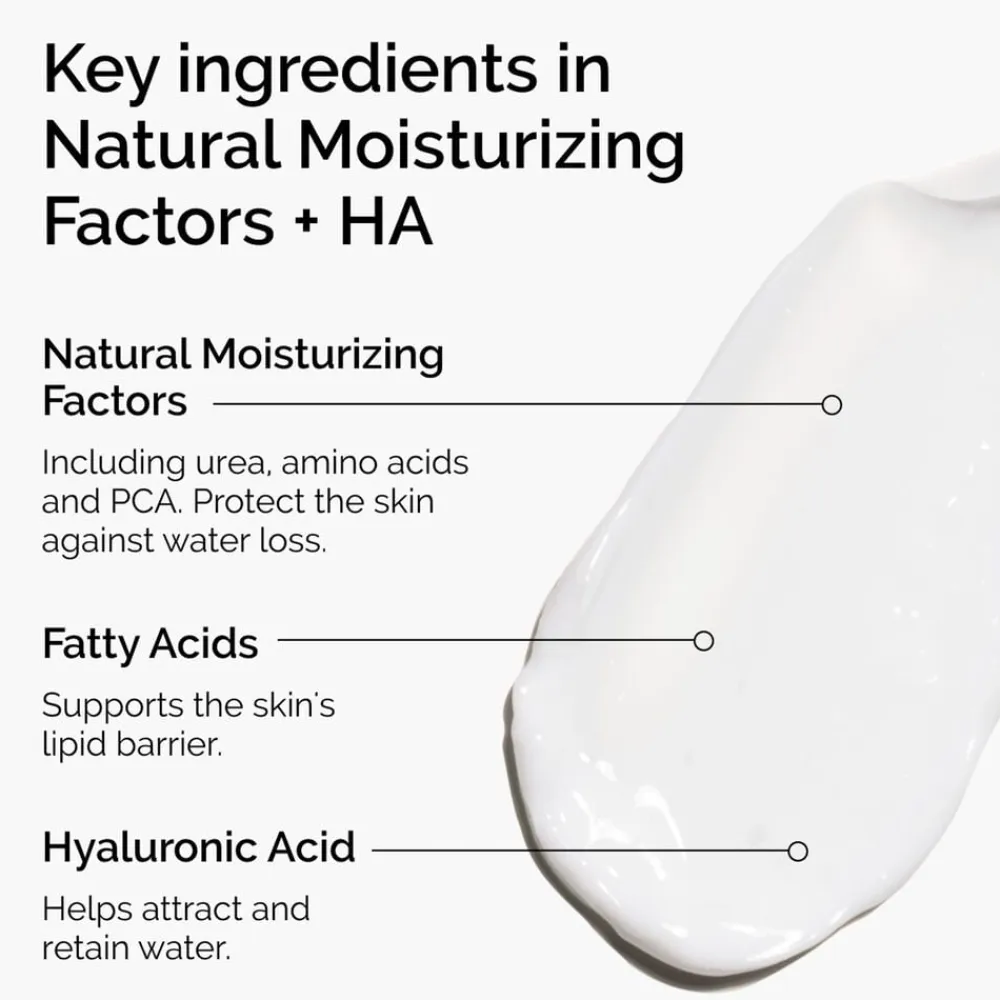 Natural Moisturizing Factors + HA>The Ordinary Hot