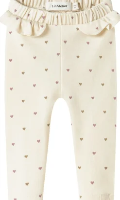 Lil' Atelier NBFLALO TAI SLIM LEGGING LIL Turtledove/heart Sale