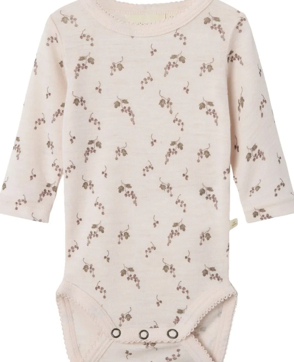 Børn Lil' Atelier NBFNOEL NIA WOOL LS SLIM BODY LIL N