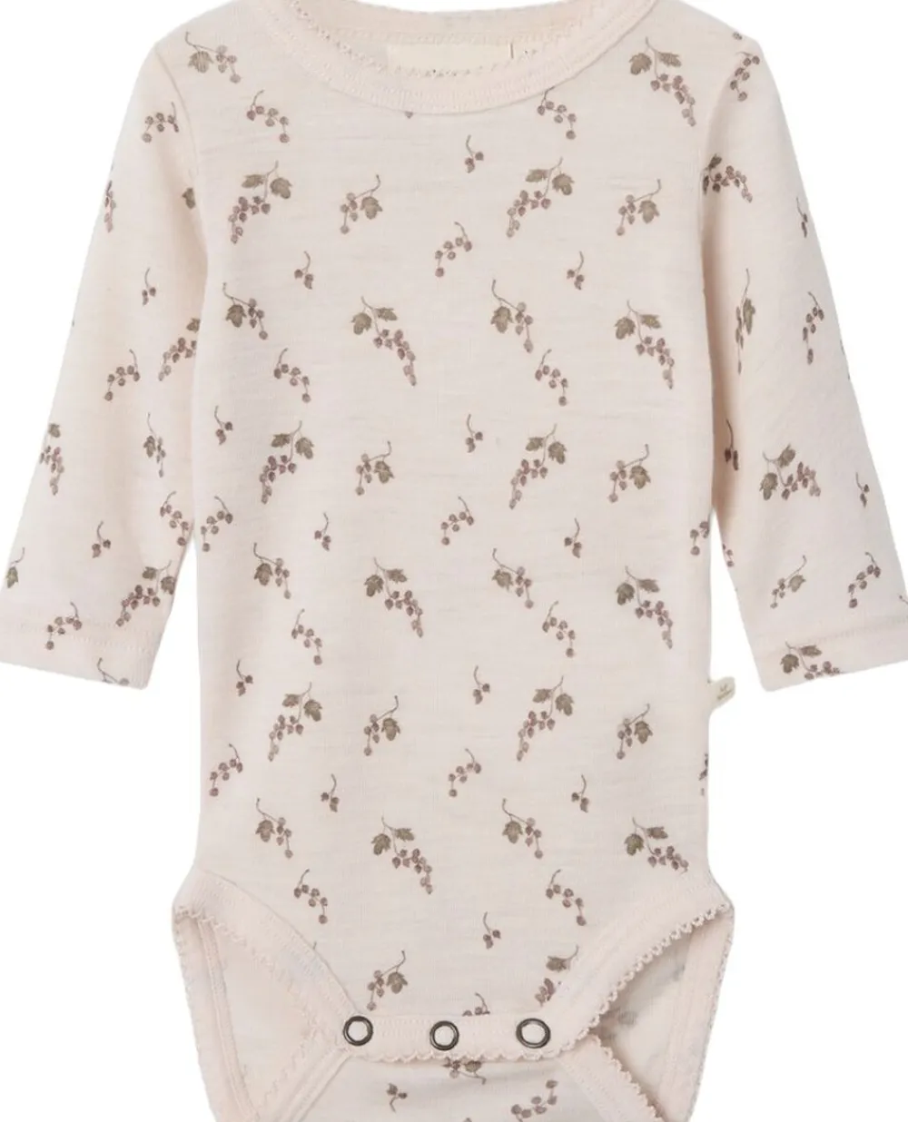 Børn Lil' Atelier NBFNOEL NIA WOOL LS SLIM BODY LIL N