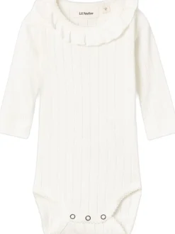 Lil' Atelier NBFRACHEL NIS LS SLIM BODY LIL NOOS Coconut milk Sale