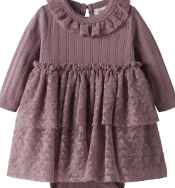Børn Lil' Atelier NBFROBELLE LS BODY DRESS LIL