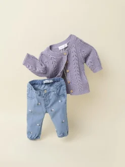 NBFROSE SHAPED R EMB JEANS 5321-YB><noscript><img width=