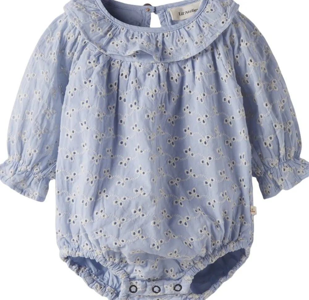 Lil' Atelier NBFTESSIE LS LOOSE BODY LIL Zen blue Hot