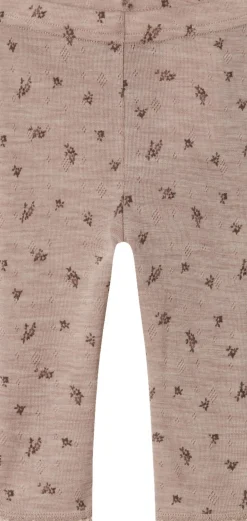 Name It NBFWANG WOOL NEEDLE LEGGING NOOS Shadow gray/small flowers Online