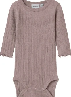 NBFWOSSA WO/SI RIB LS BODY>Name It Online