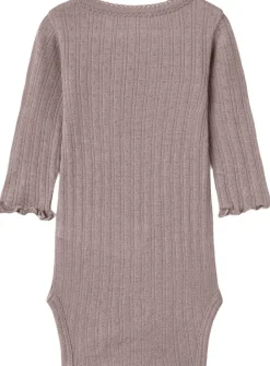 NBFWOSSA WO/SI RIB LS BODY>Name It Online