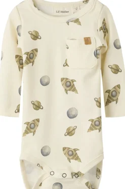 Børn Lil' Atelier NBMLAYO GEO LS SLIM BODY LIL