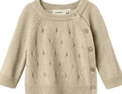 Børn Lil' Atelier NBNNALIO WOOL LS WRAP KNIT LIL
