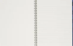 Notem NELA notebook - Large, Blue check Discount