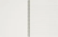 Notem NELA notebook - Large, Bordeaux check