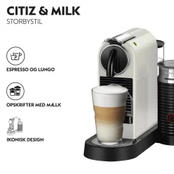 Nespresso ® CitiZ&Milk kaffemaskine DeLonghi