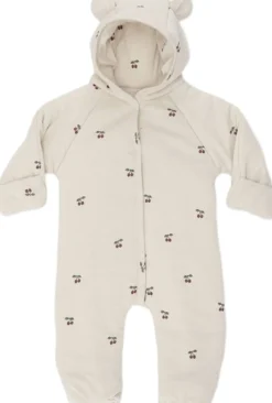 Børn Konges Sløjd NEW BORN ONESIE WITH HOOD