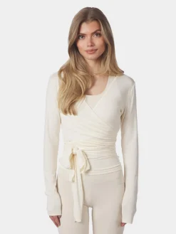 Dame Neo Noir Nia Jersey Wrap Blouse