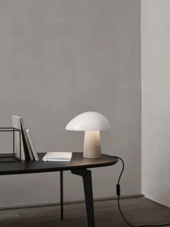 Fritz Hansen Night Owl Table Lamp Smokey white/ash New