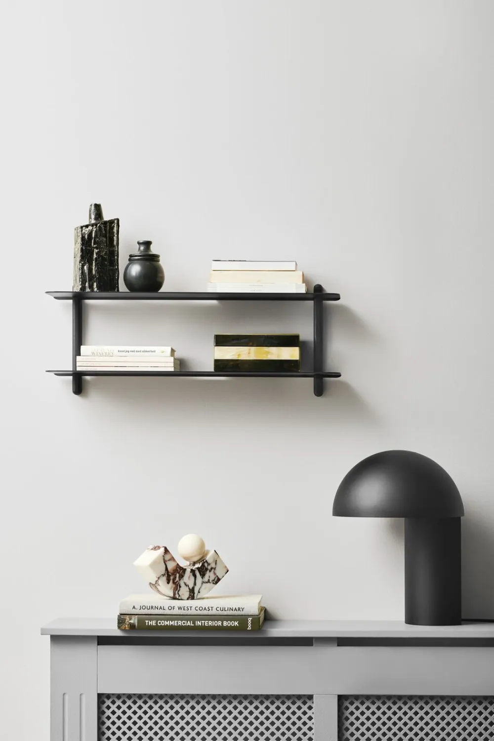 GEJST Nivo hylde F sort ask/ sort Online