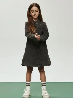 Name It NKFJEANNIE LS DNM DRESS 2133-FT B Grå Online