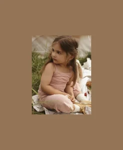 Lil' Atelier NMFJAMLA LOOSE STRAP TOP LIL Lyserød Outlet