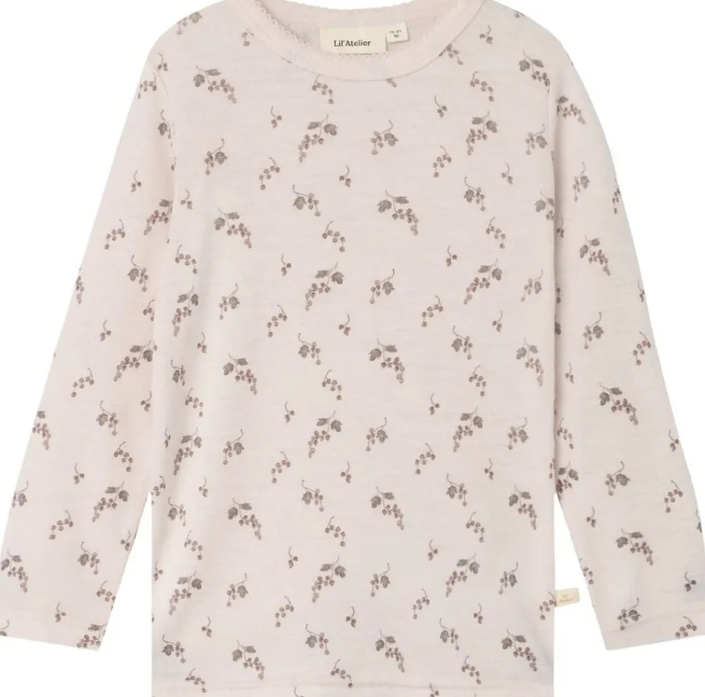 NMFNOEL NIA WOOL LS SLIM TOP LIL>Lil' Atelier Outlet