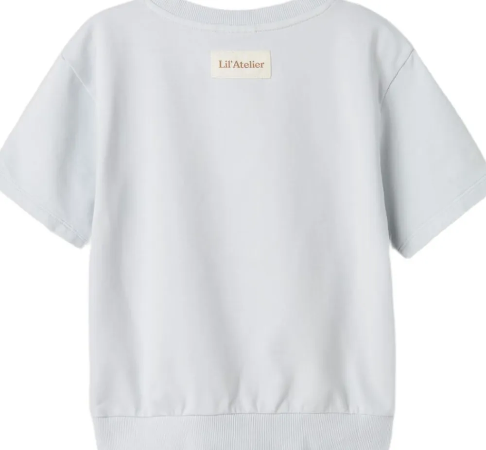 Lil' Atelier NMMOMADS SS LOOSE SWEAT LIL Ancient water Outlet