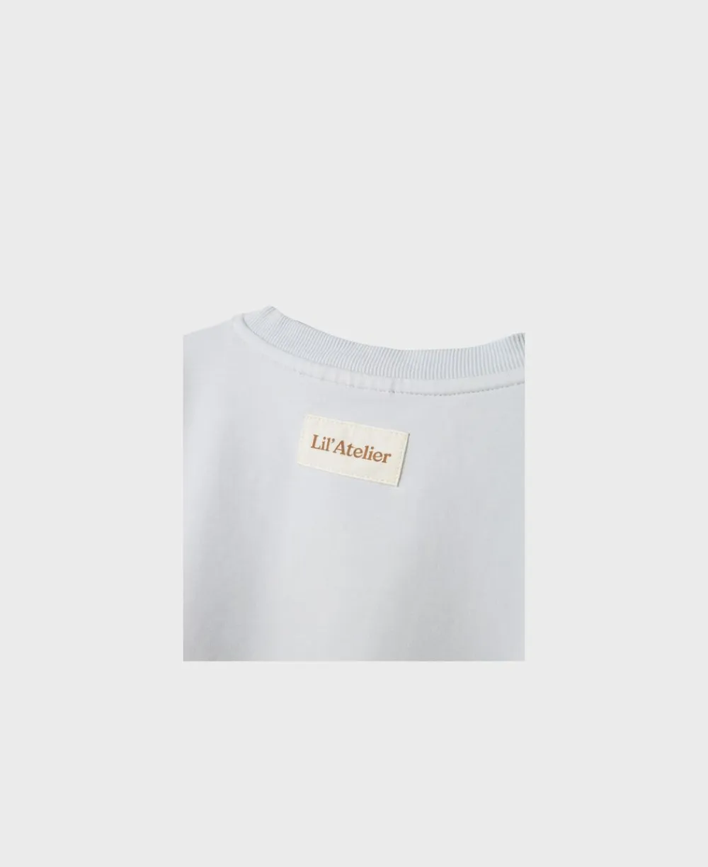 Lil' Atelier NMMOMADS SS LOOSE SWEAT LIL Ancient water Outlet