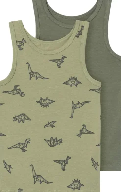 Børn Name It NMMTANK TOP 2P DINO NOOS