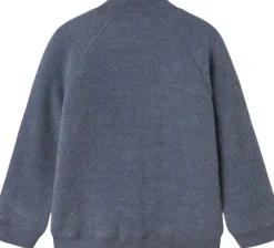 Børn Name It NMMWMINO WOOL BRUSHED LS CARD