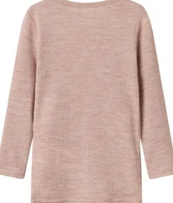 NMNWAX WOOL RIB LS TOP NOOS>Name It Sale