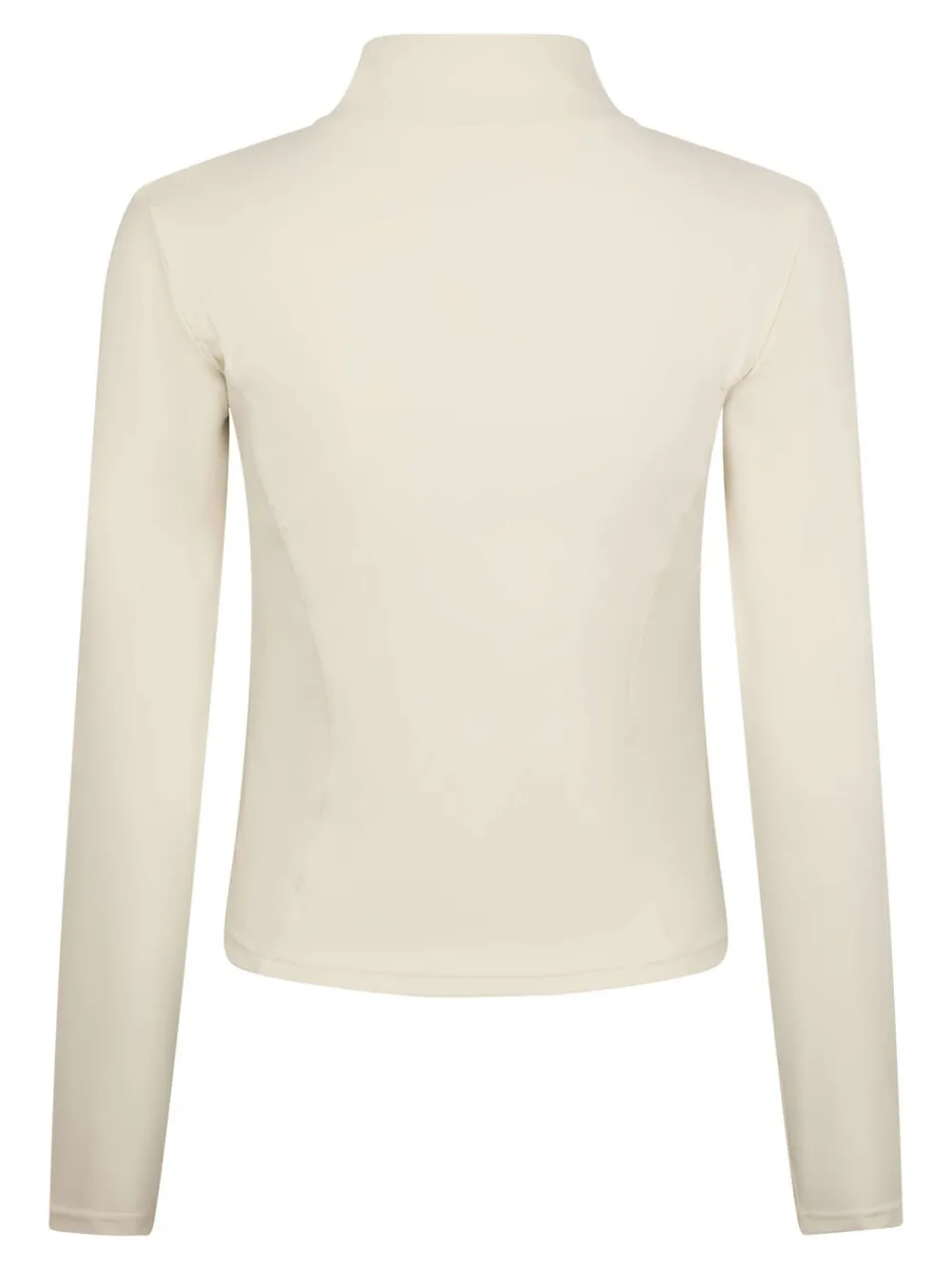 Neo Noir Nolana Zip Blouse Ivory New