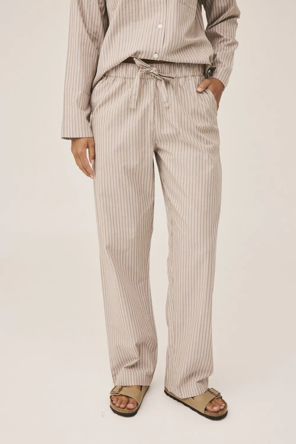 Magasin du Nord Collection Noor 4 G Beige / white double stripe Online