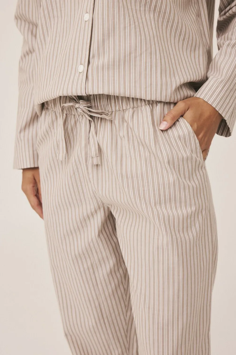 Magasin du Nord Collection Noor 4 G Beige / white double stripe Online